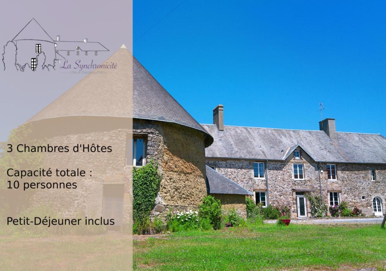 La Synchronicite - Chambres D'Hotes Saint-Sauveur-Villages Exteriör bild